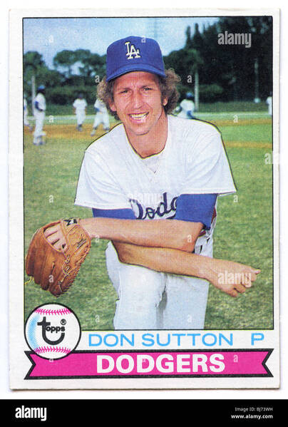 collectible-baseball-card-pitcher-don-sutton-of-dodgers-team-BJ73WH.jpg
